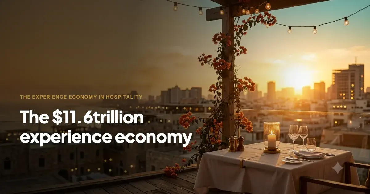 The Experience Economy in Hospitality: What the Numbers Actually Say
