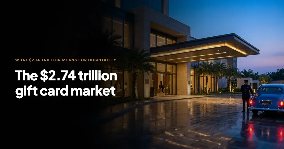 The Gift Card Market Is Heading Past $2.7 Trillion: What It Means for Hospitality